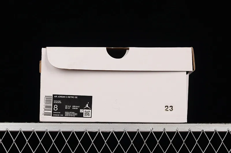All categories Air Jordan Jordan series basketball shoes Air Jordan 3 Air Jordan 3 "Atmosphere" AJ3 Joe 3 white powder CK9246-102